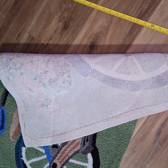 Grandin Road Blossom Bike Door Mat 23" x 35" NWOT - Picture 5 of 5